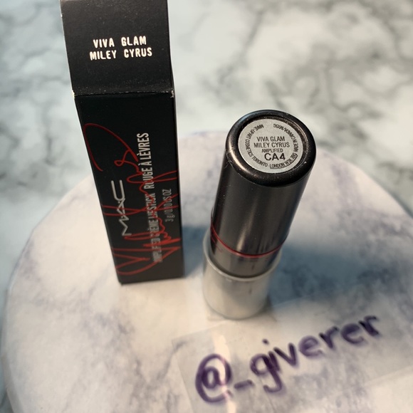 VIVA GLAM MILEY CYRUS AMPLIFIED CREME Lipstick MAC - Picture 7 of 13